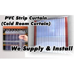 PVC Strips Door Curtain -...